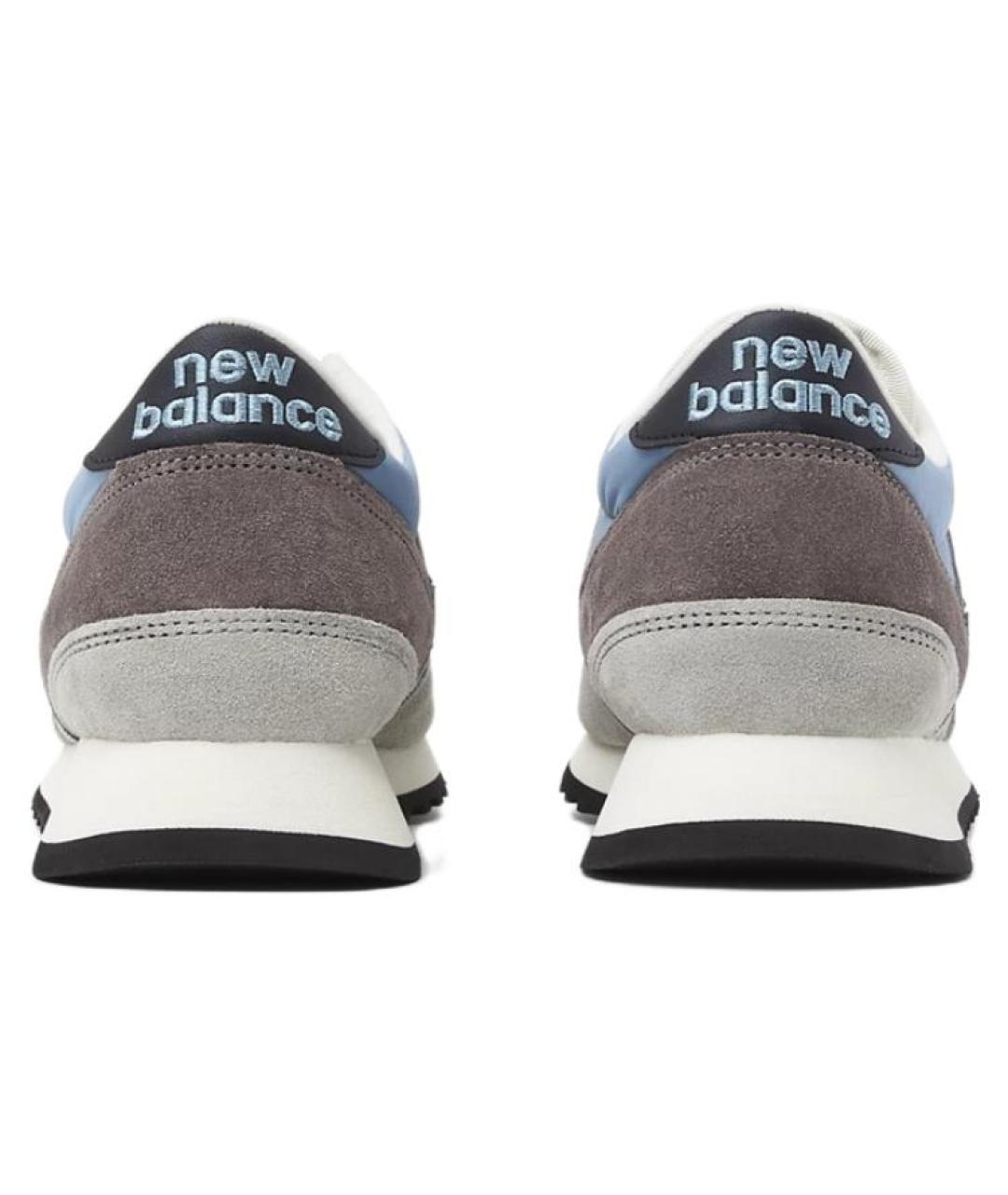 NEW BALANCE Серые низкие кроссовки / кеды, фото 5