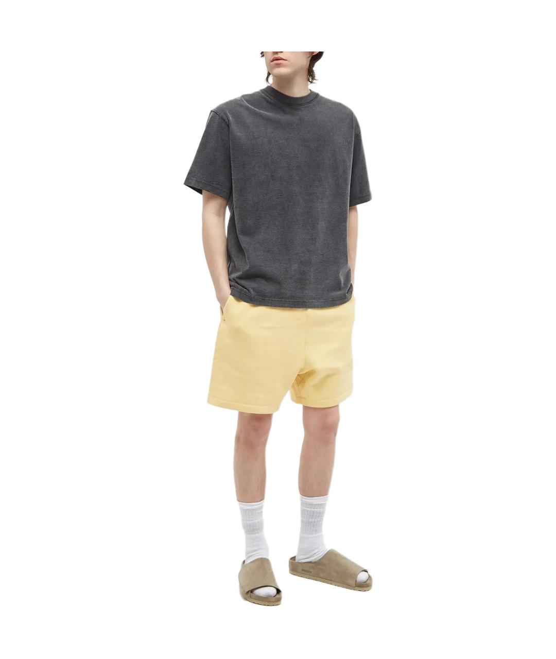 FEAR OF GOD ESSENTIALS Желтые шорты, фото 2