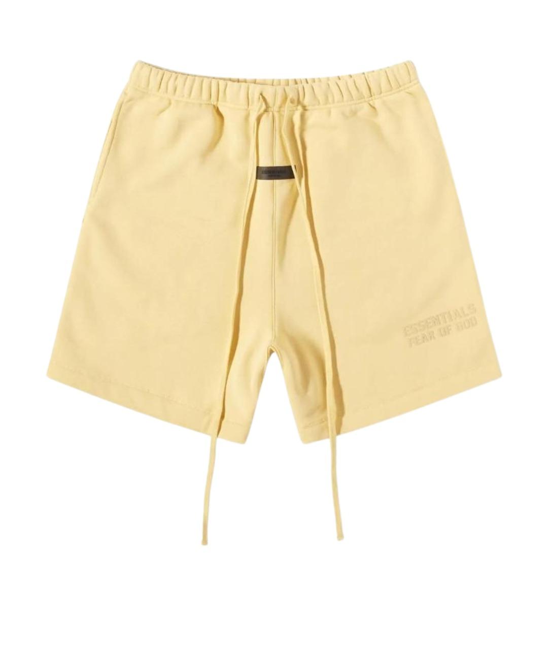 FEAR OF GOD ESSENTIALS Желтые шорты, фото 3