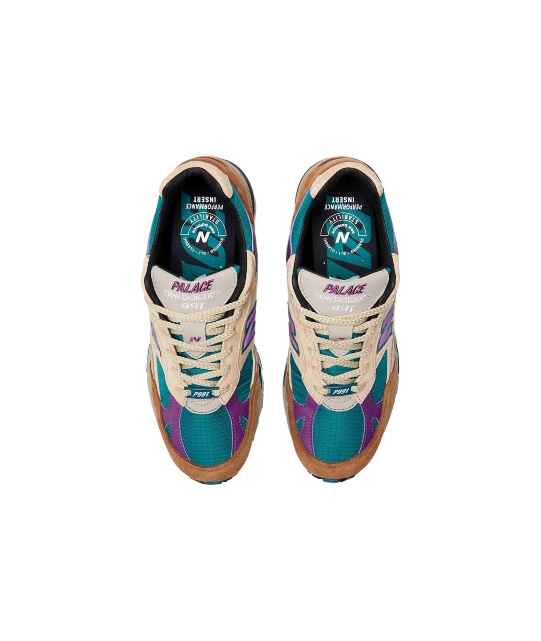 NEW BALANCE Бежевые низкие кроссовки / кеды, фото 4