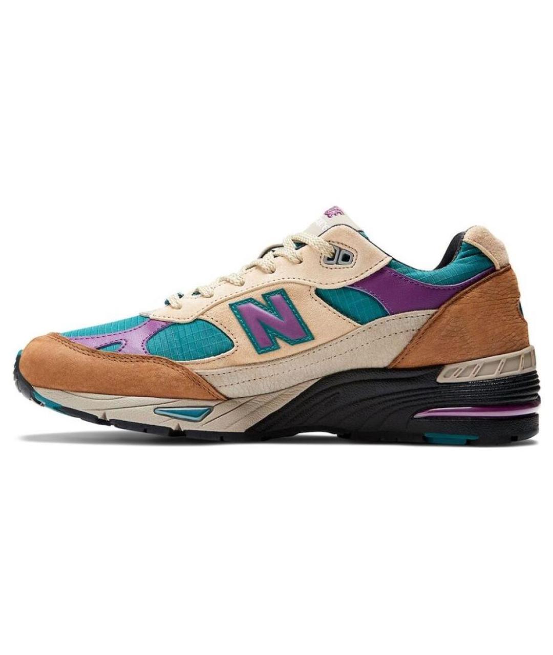NEW BALANCE Бежевые низкие кроссовки / кеды, фото 2