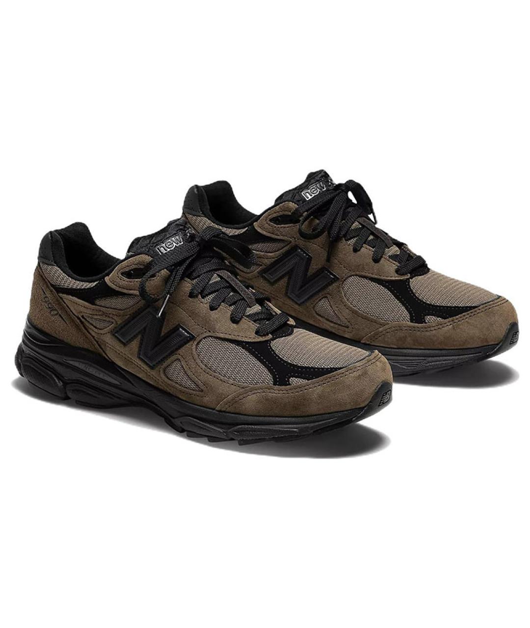 NEW BALANCE Коричневые кроссовки, фото 3