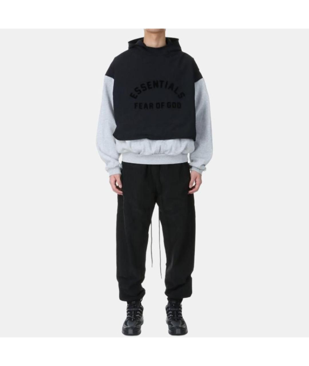 FEAR OF GOD ESSENTIALS Черные повседневные брюки, фото 3