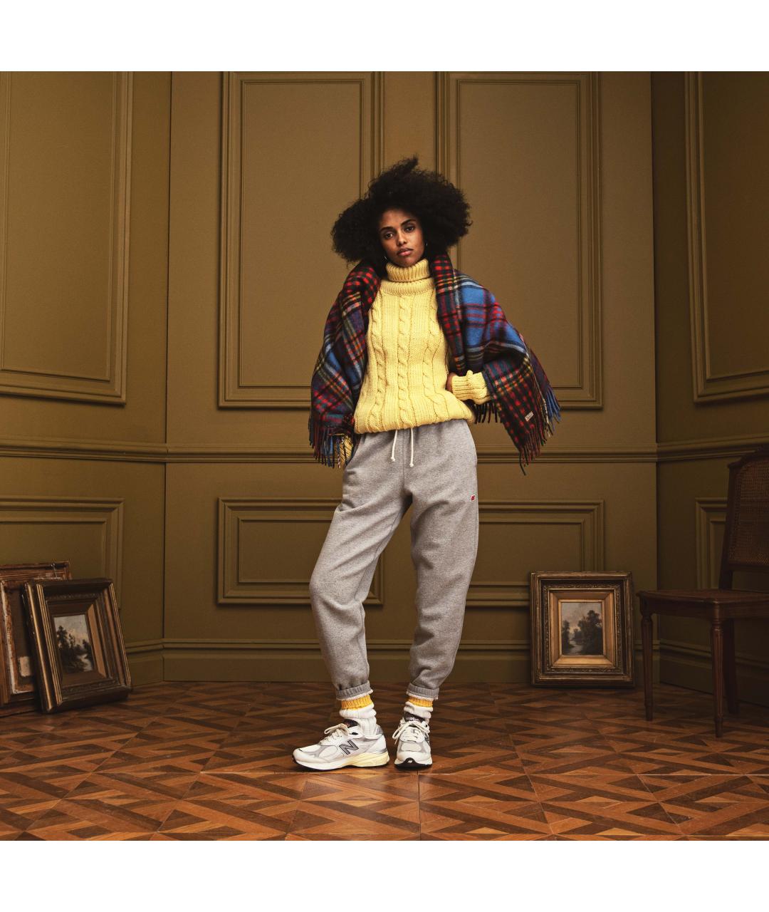 NEW BALANCE Серые кроссовки, фото 6