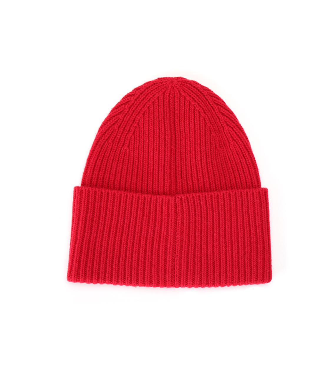 LOUIS VUITTON Красная шерстяная шапка, фото 2