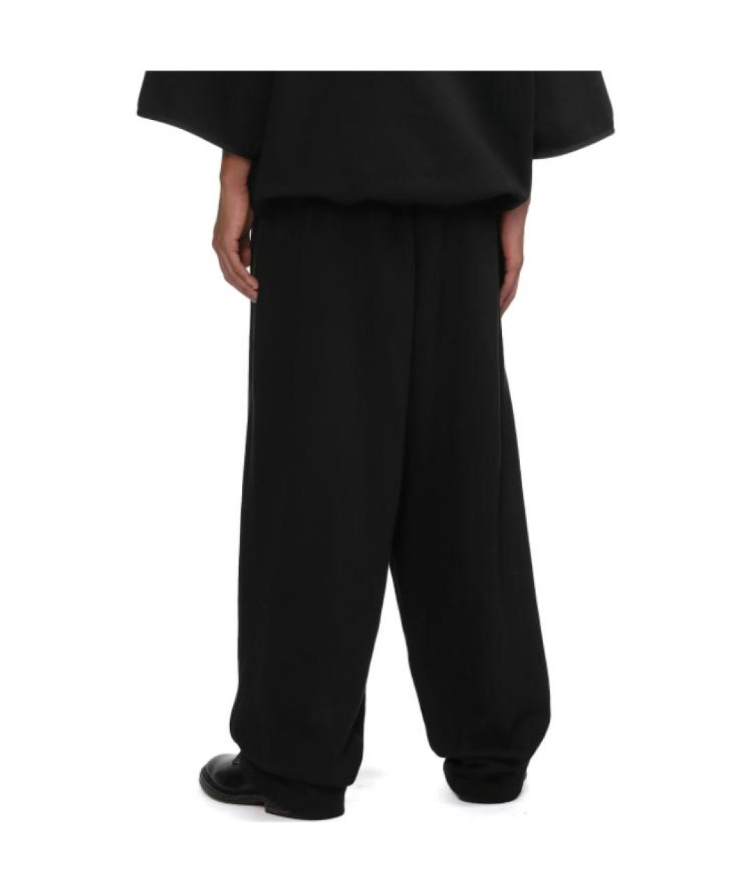 FEAR OF GOD ESSENTIALS Черные хлопковые повседневные брюки, фото 4