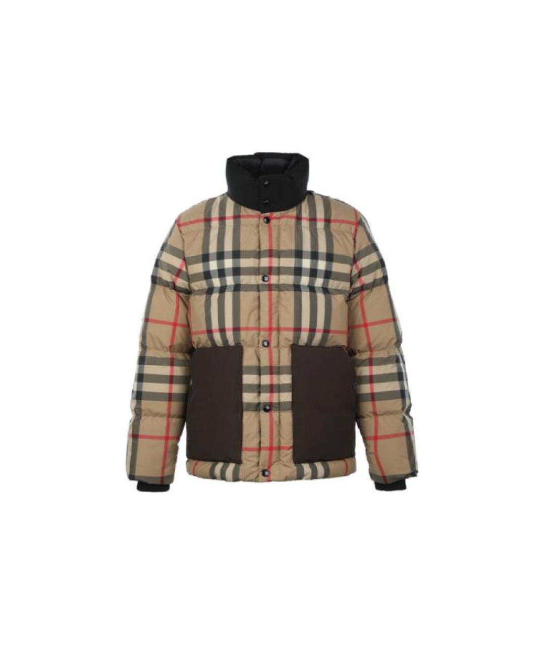 BURBERRY Бежевый пуховик, фото 1