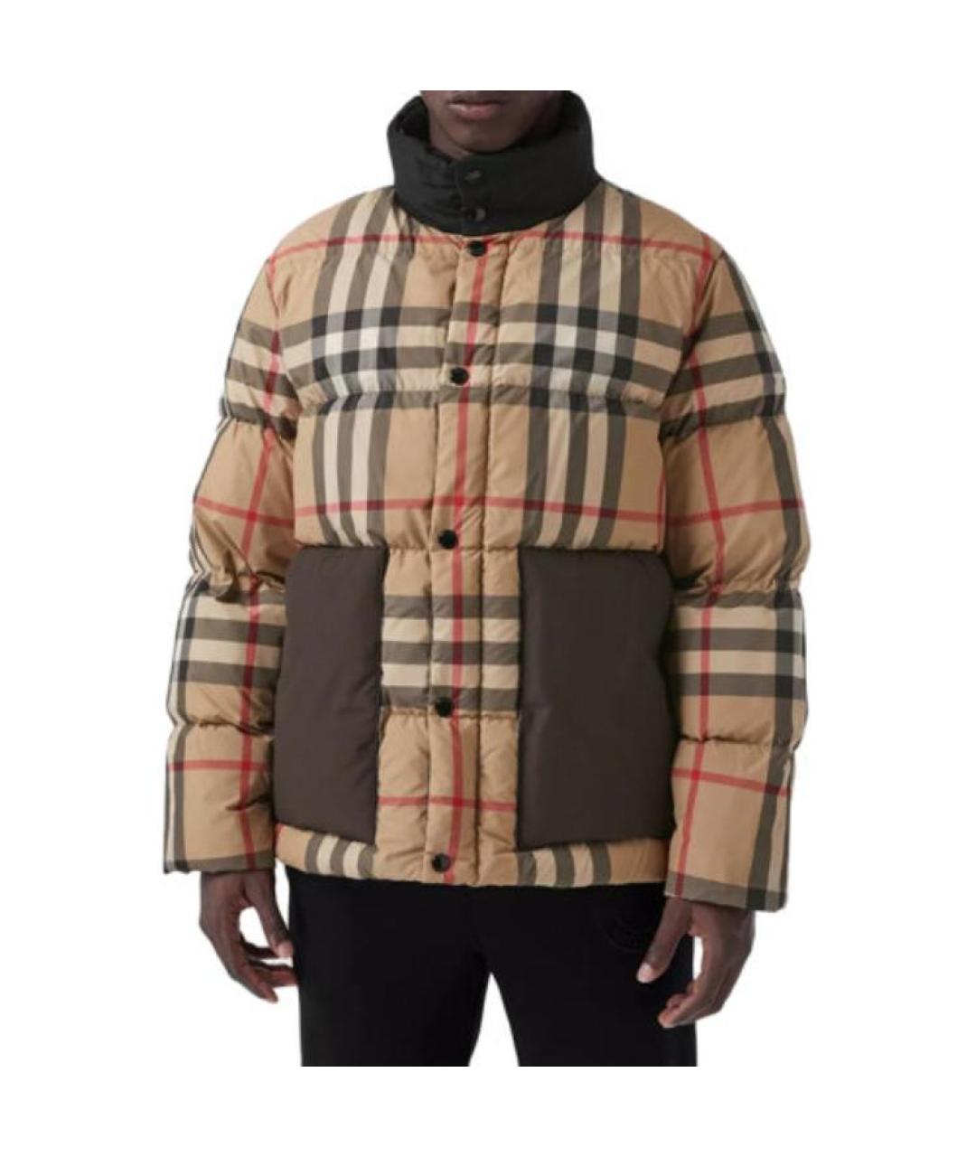 BURBERRY Бежевый пуховик, фото 6