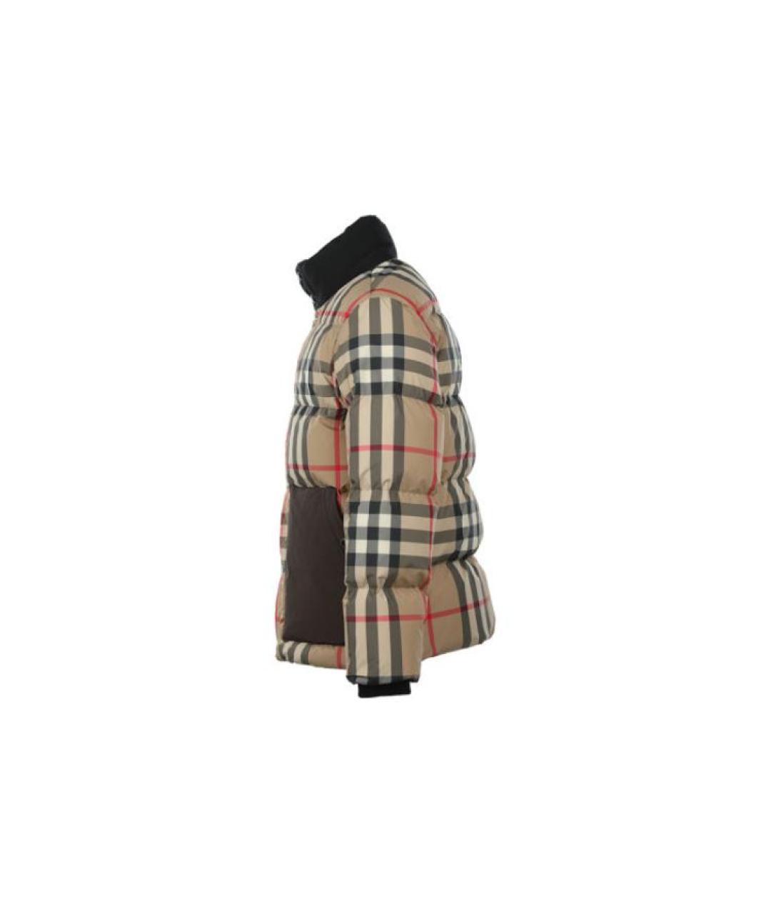 BURBERRY Бежевый пуховик, фото 3