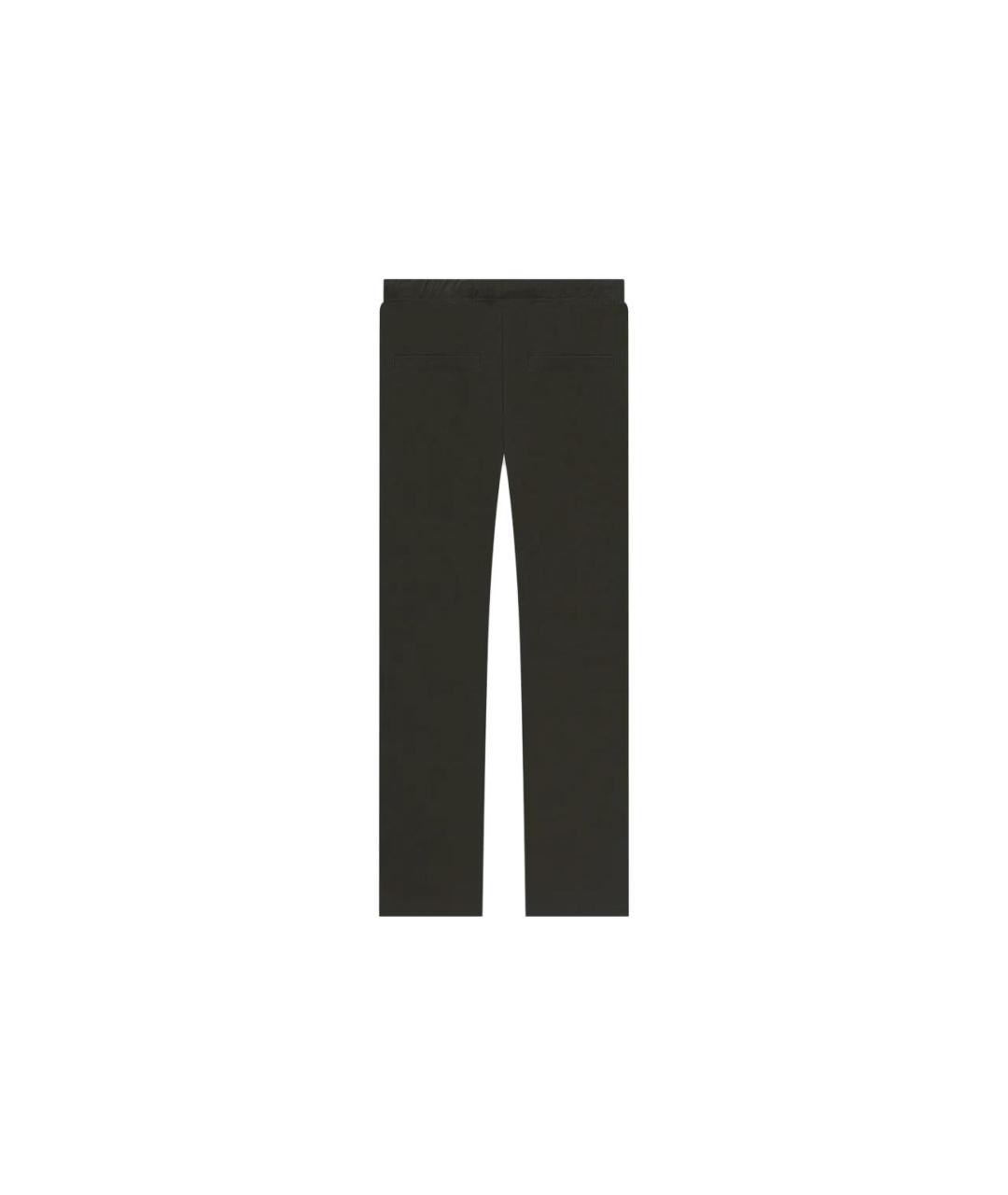 FEAR OF GOD ESSENTIALS Черные хлопковые повседневные брюки, фото 2