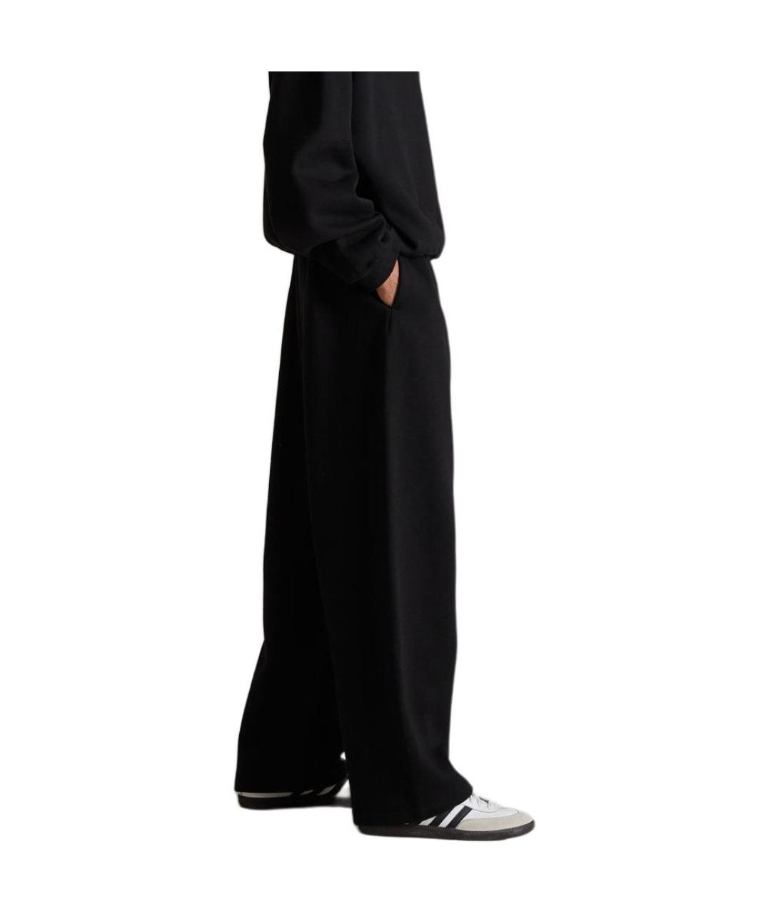 FEAR OF GOD ESSENTIALS Черные хлопковые повседневные брюки, фото 4