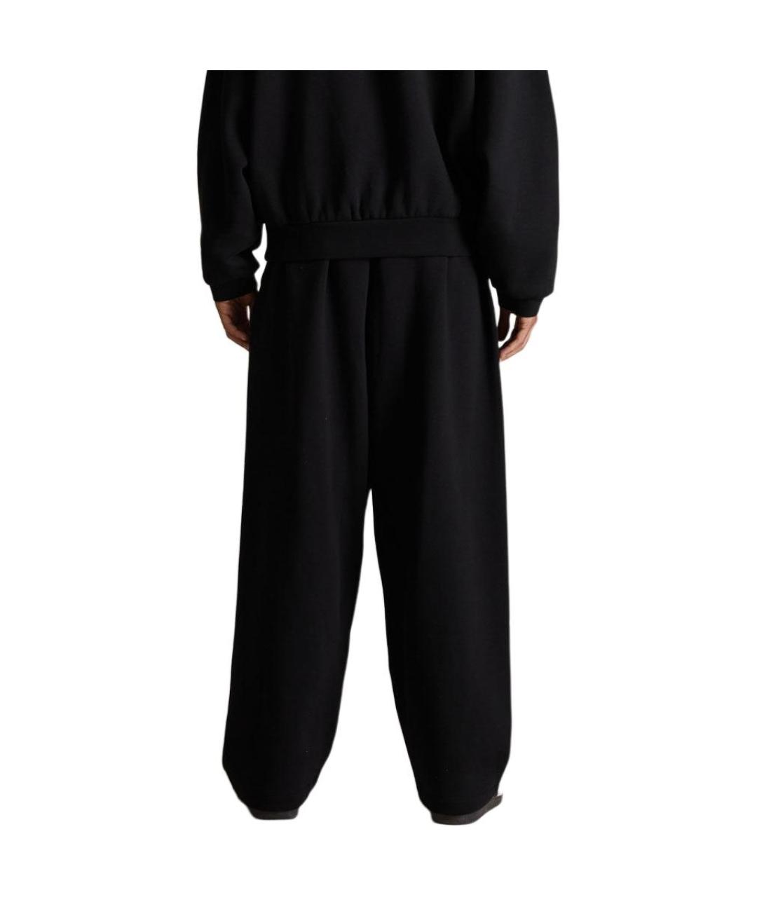 FEAR OF GOD ESSENTIALS Черные хлопковые повседневные брюки, фото 3