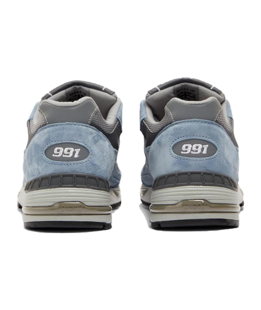 NEW BALANCE Голубые низкие кроссовки / кеды, фото 4