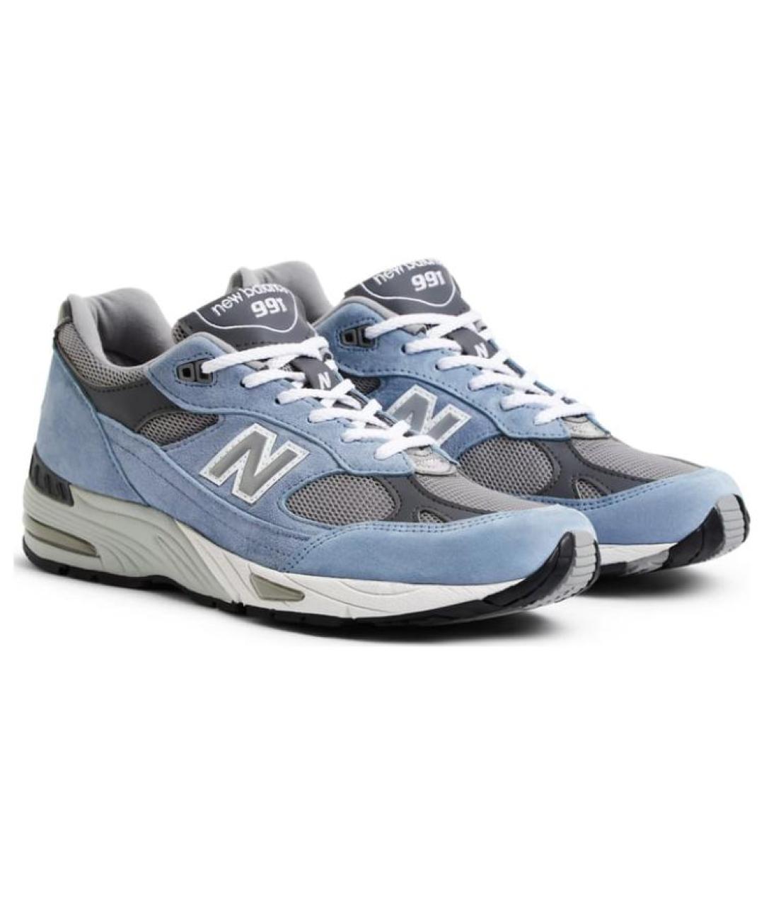 NEW BALANCE Голубые низкие кроссовки / кеды, фото 3