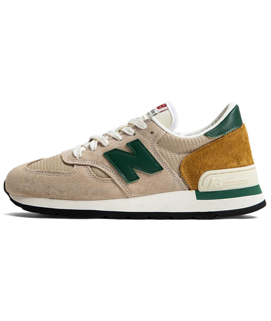 NEW BALANCE Бежевые низкие кроссовки / кеды, фото 2