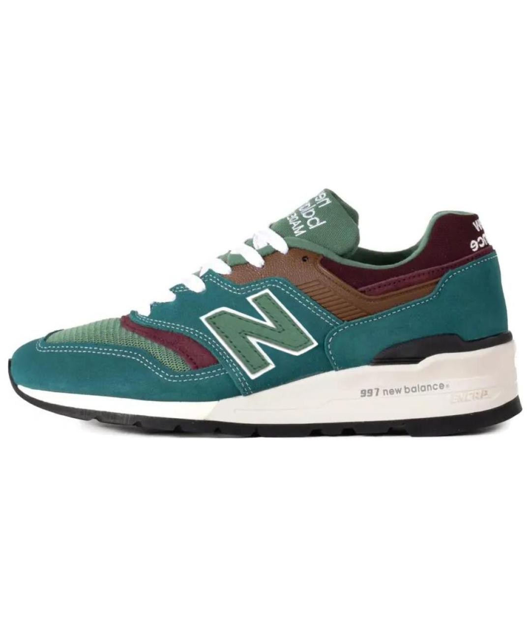 NEW BALANCE Зеленые кроссовки, фото 2