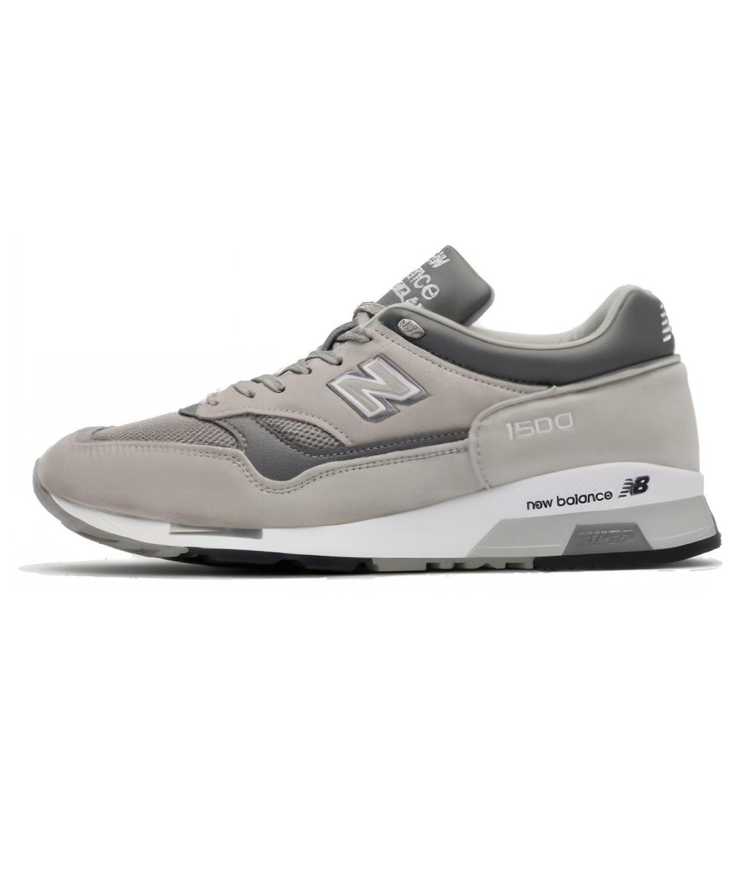 NEW BALANCE Серые низкие кроссовки / кеды, фото 2