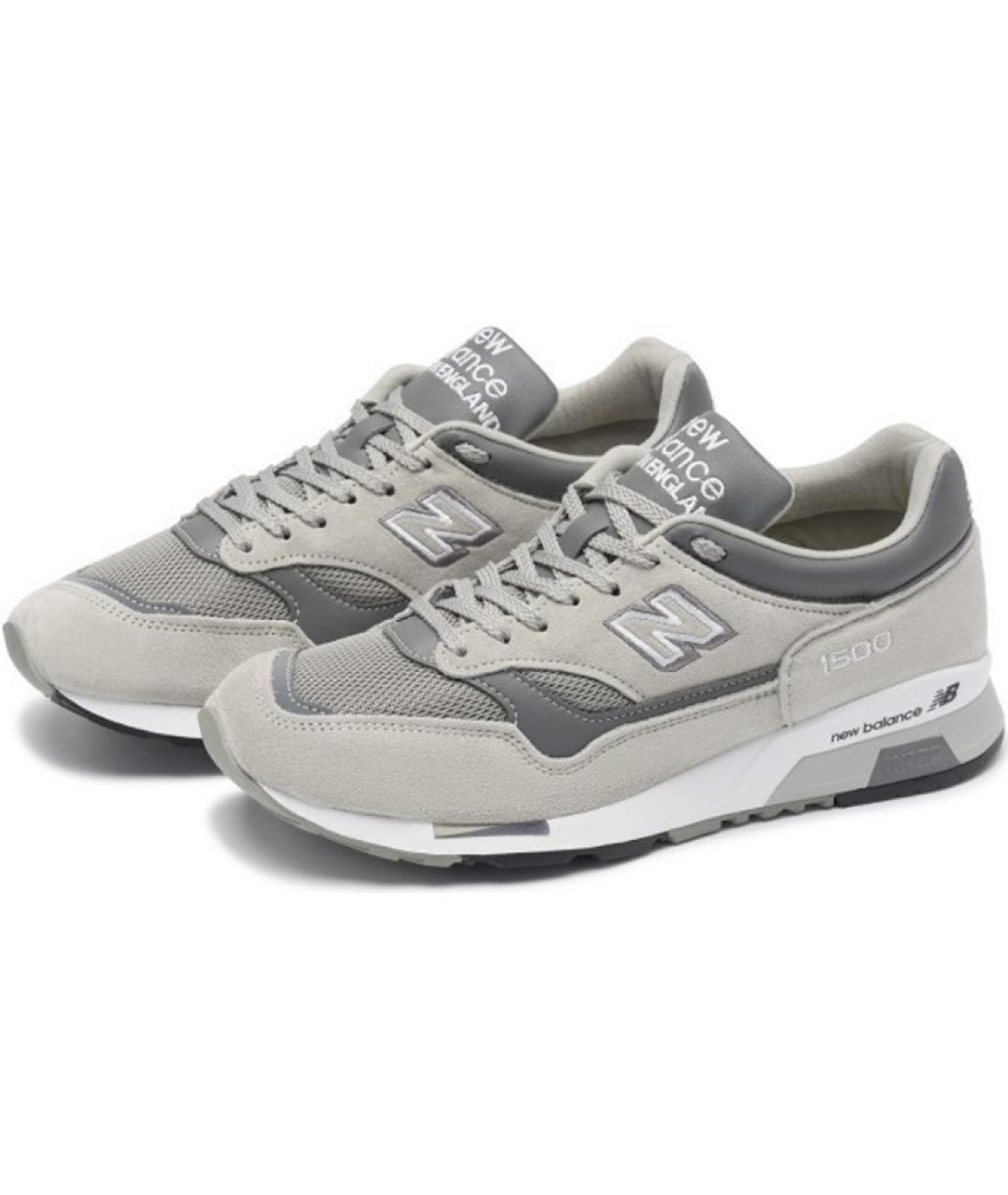 NEW BALANCE Серые низкие кроссовки / кеды, фото 3