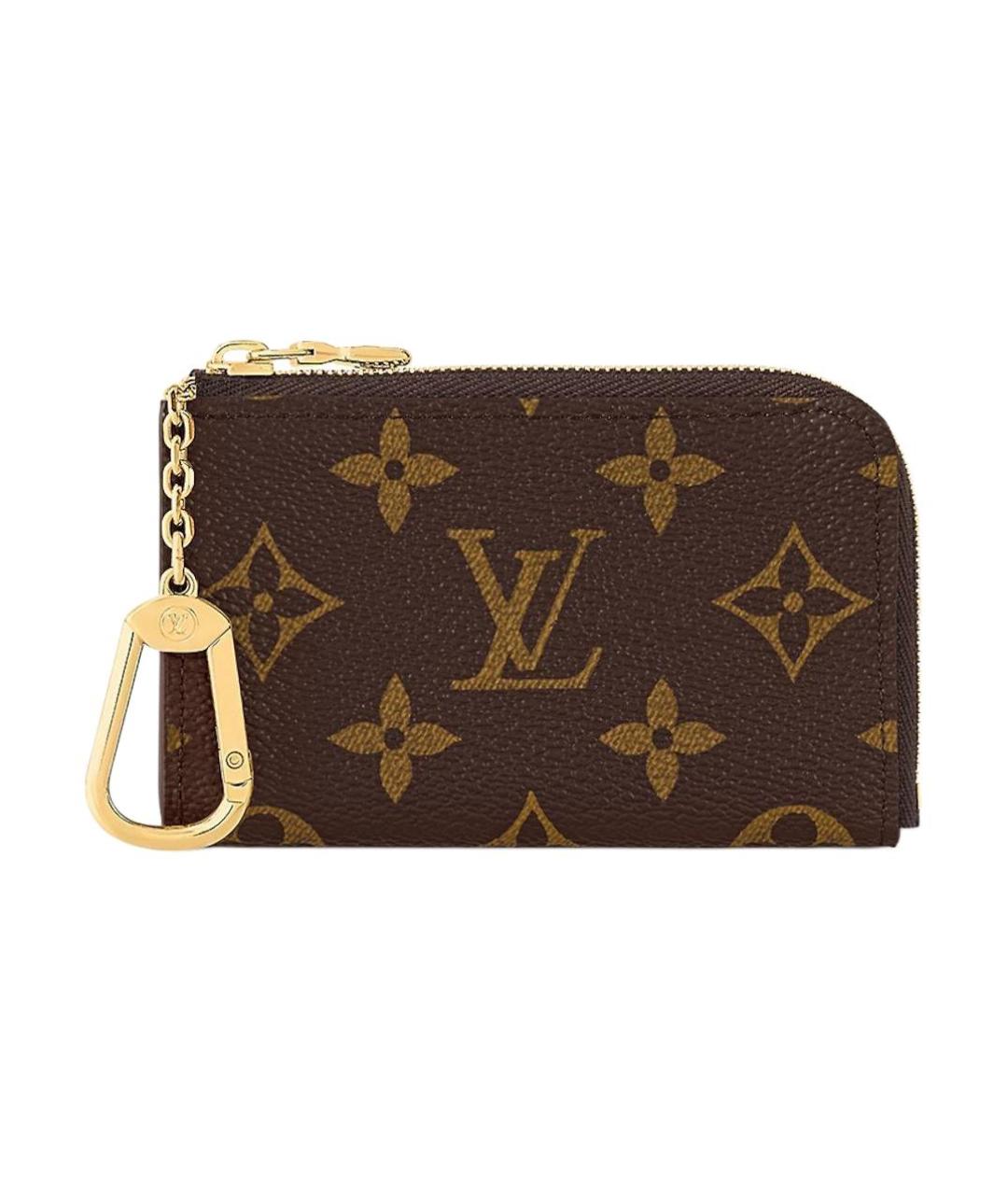 LOUIS VUITTON Коричневая ключница, фото 1