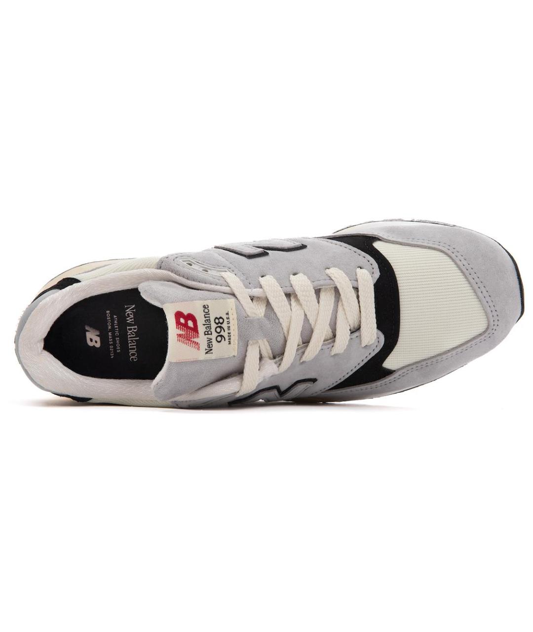 NEW BALANCE Серые низкие кроссовки / кеды, фото 3