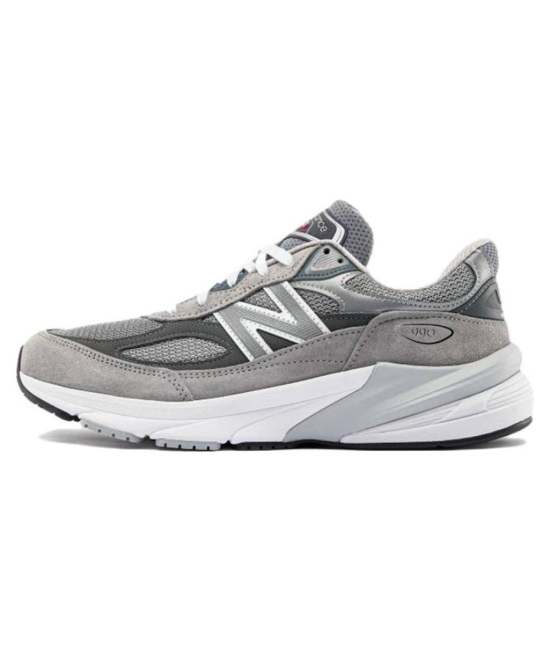 NEW BALANCE Серые низкие кроссовки / кеды, фото 2