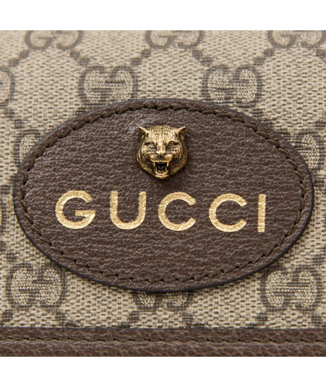 GUCCI Бежевая поясная сумка, фото 5