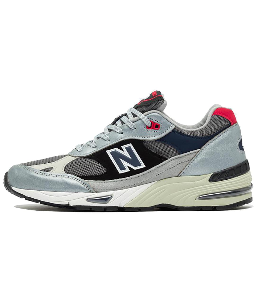 NEW BALANCE Серые низкие кроссовки / кеды, фото 2