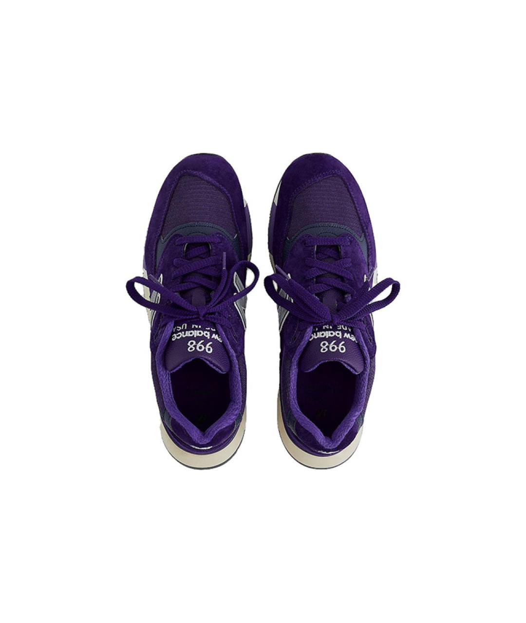 NEW BALANCE Фиолетовые кроссовки, фото 4