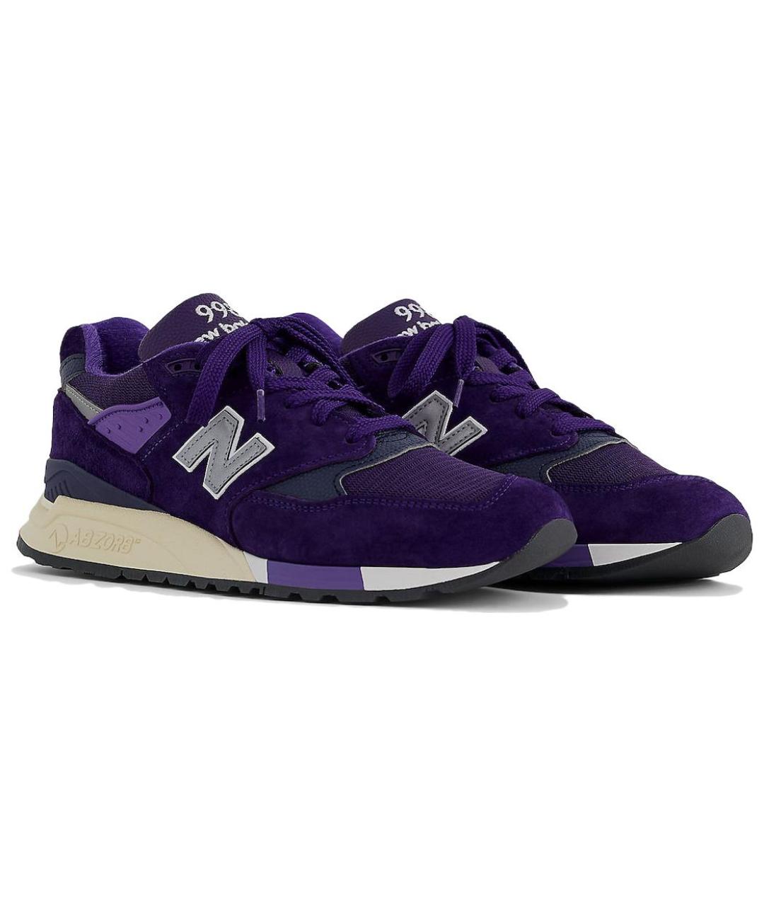 NEW BALANCE Фиолетовые кроссовки, фото 3