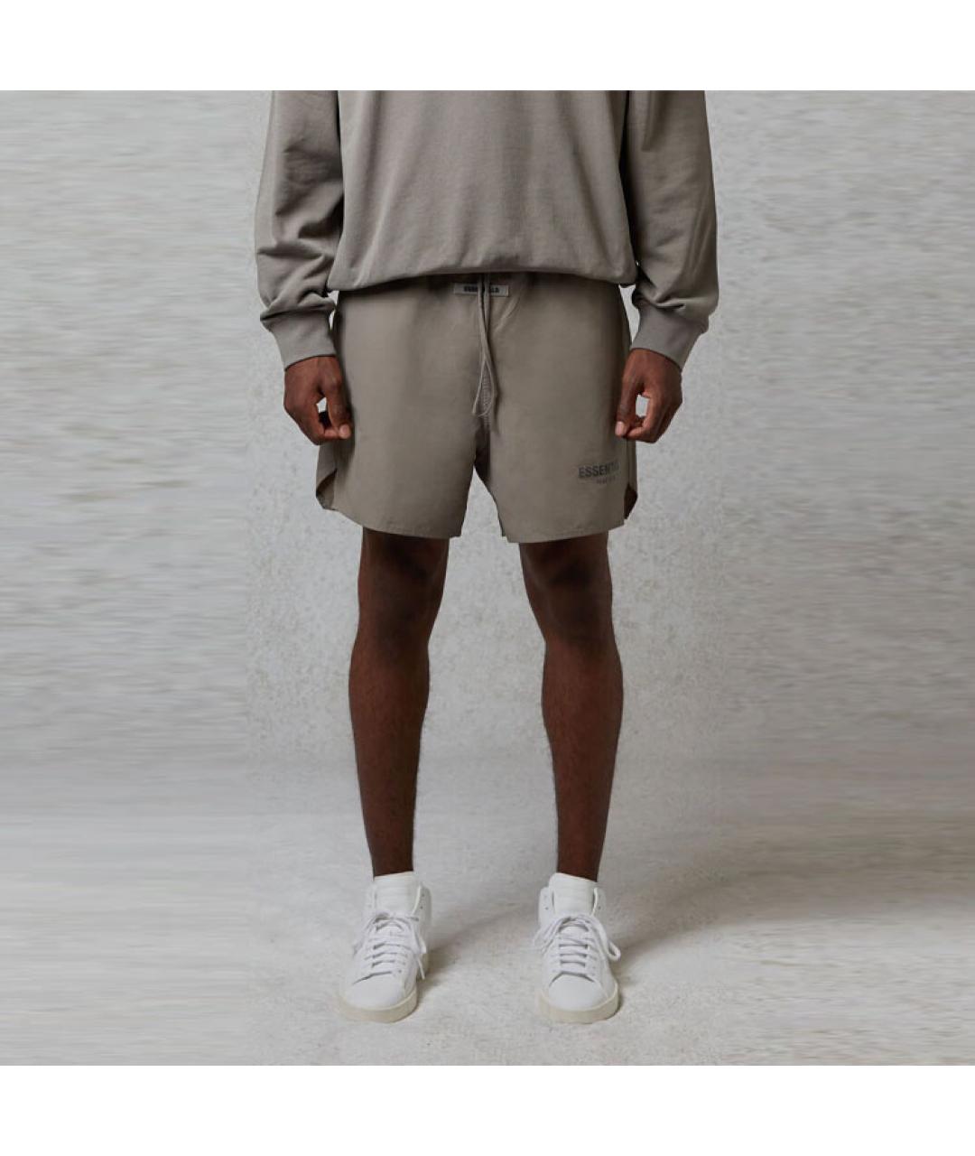 FEAR OF GOD ESSENTIALS Серые шорты, фото 2
