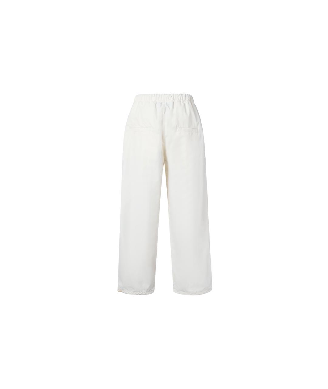 FEAR OF GOD ESSENTIALS Белые хлопковые повседневные брюки, фото 2
