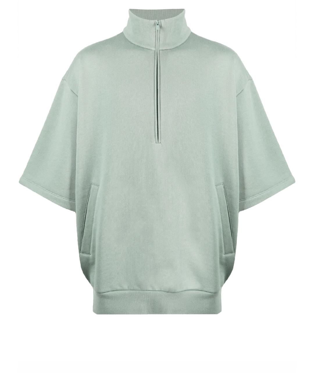 FEAR OF GOD ESSENTIALS Голубая хлопковая футболка, фото 1