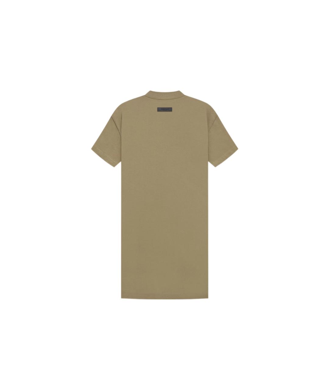 FEAR OF GOD ESSENTIALS Коричневое повседневное платье, фото 2