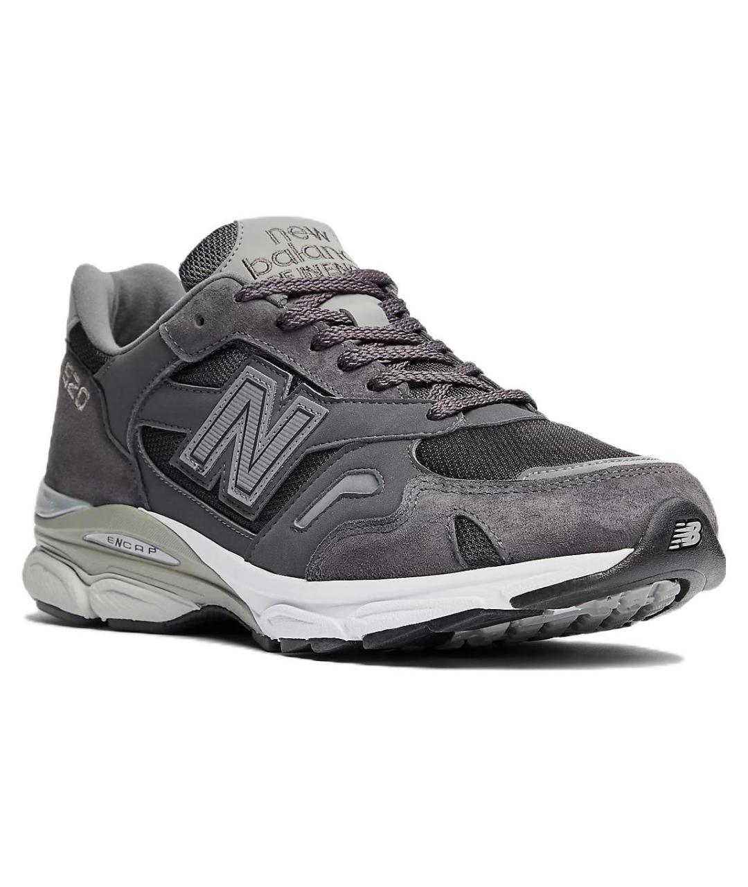 NEW BALANCE Серые низкие кроссовки / кеды, фото 3