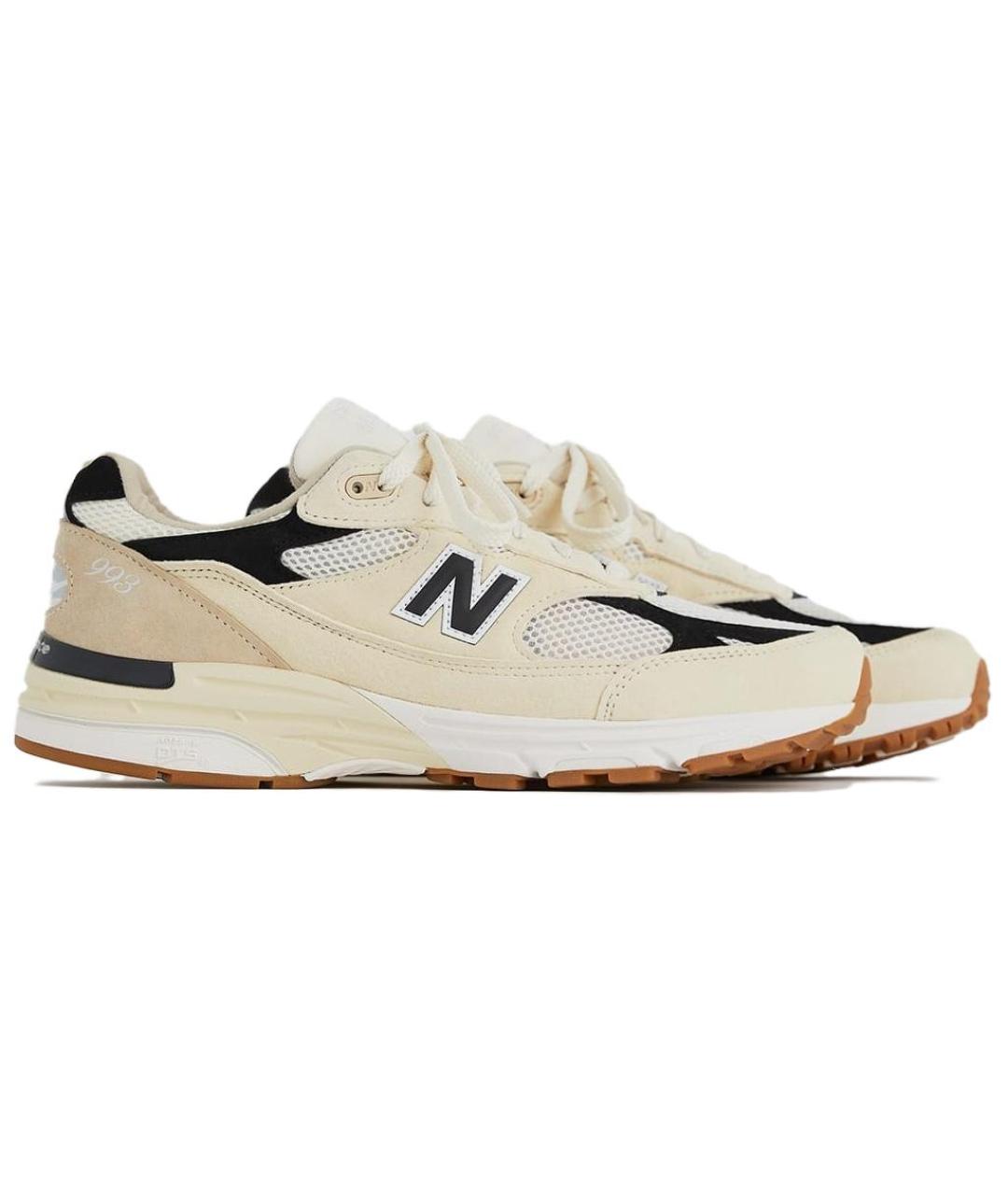 NEW BALANCE Бежевые низкие кроссовки / кеды, фото 3