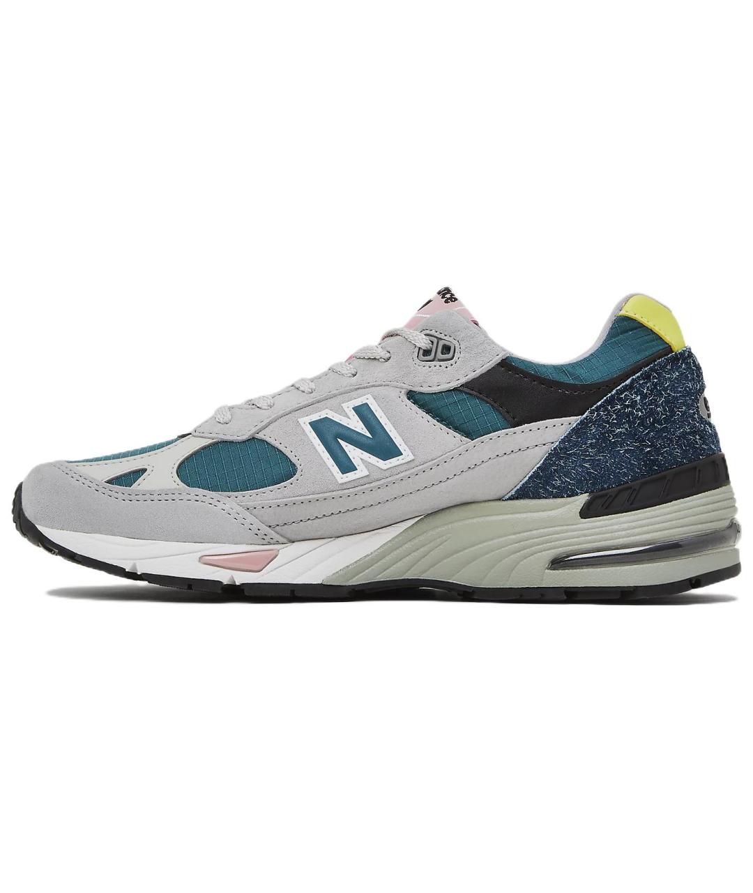 NEW BALANCE Серые низкие кроссовки / кеды, фото 2