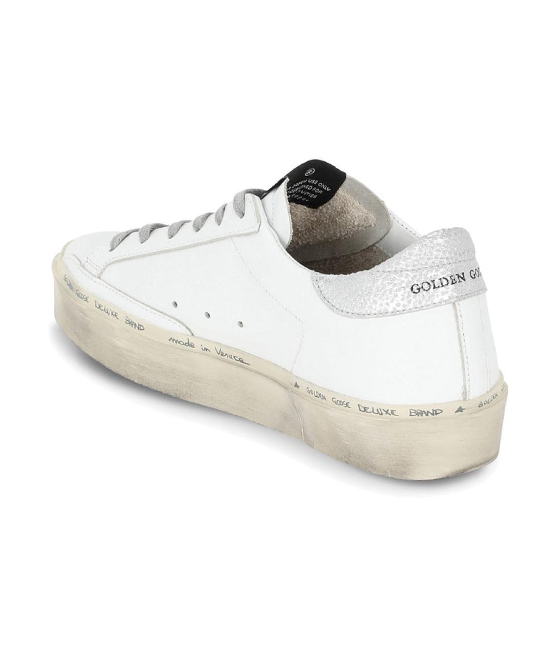 GOLDEN GOOSE DELUXE BRAND Белые кожаные кеды, фото 4