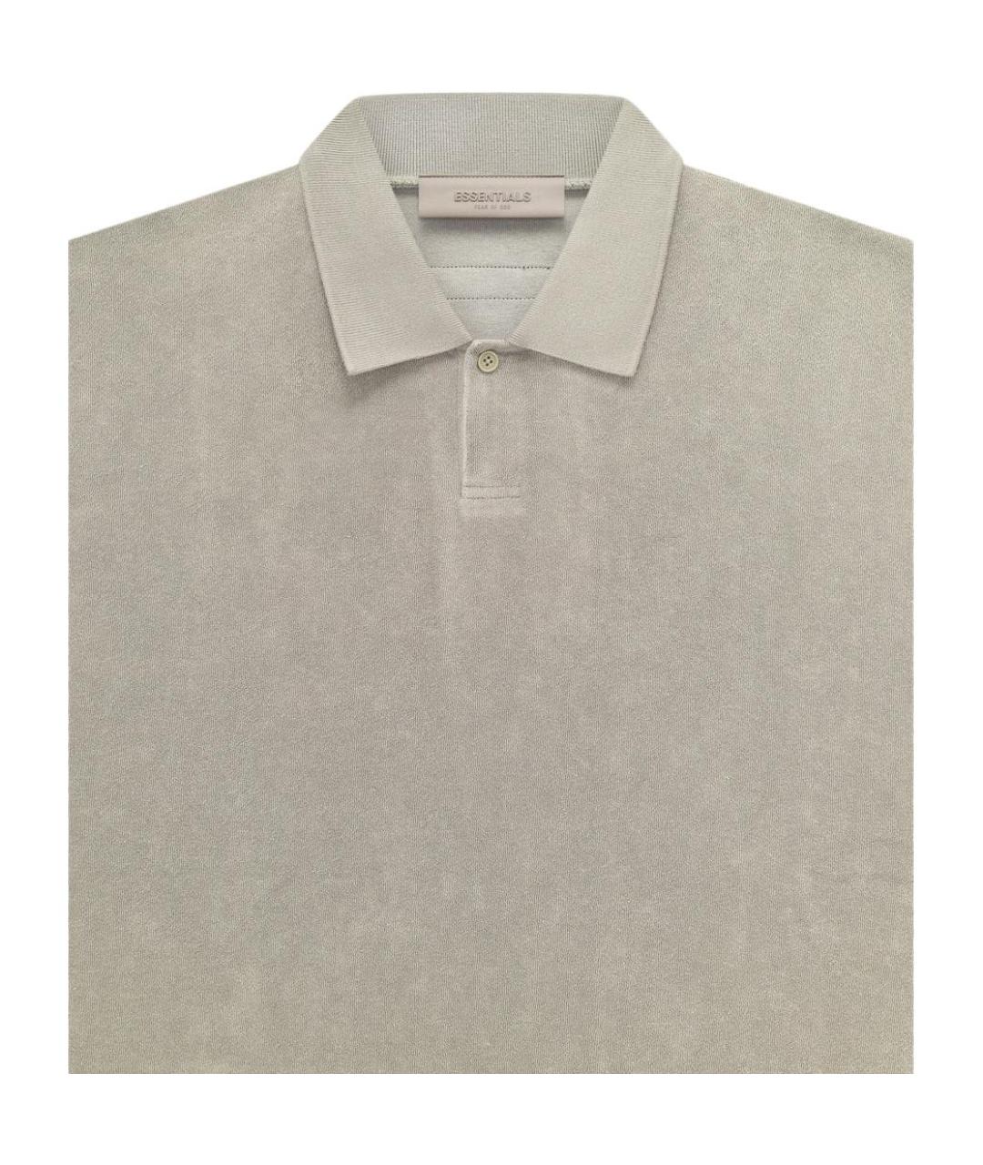 FEAR OF GOD ESSENTIALS Серая рубашка, фото 3