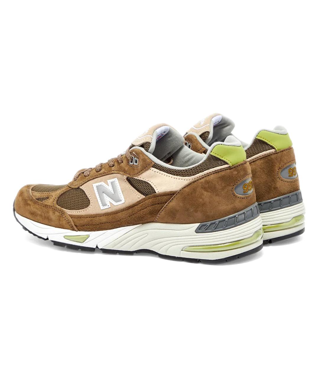 NEW BALANCE Коричневые низкие кроссовки / кеды, фото 4