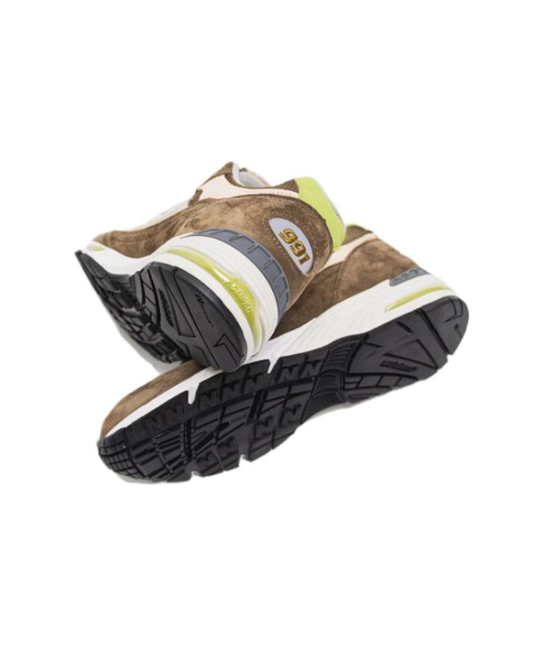 NEW BALANCE Коричневые низкие кроссовки / кеды, фото 5