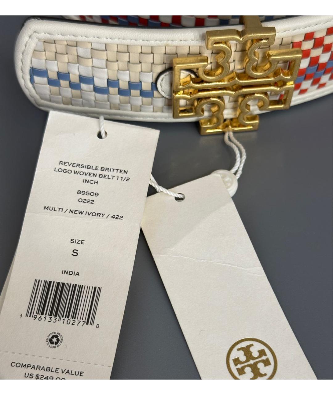TORY BURCH Мульти кожаный ремень, фото 5