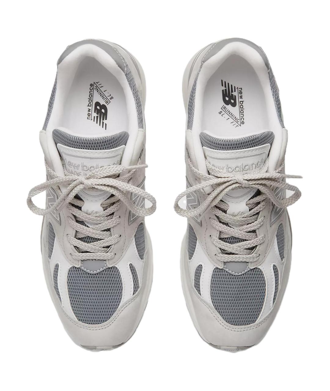 NEW BALANCE Серые кроссовки, фото 4