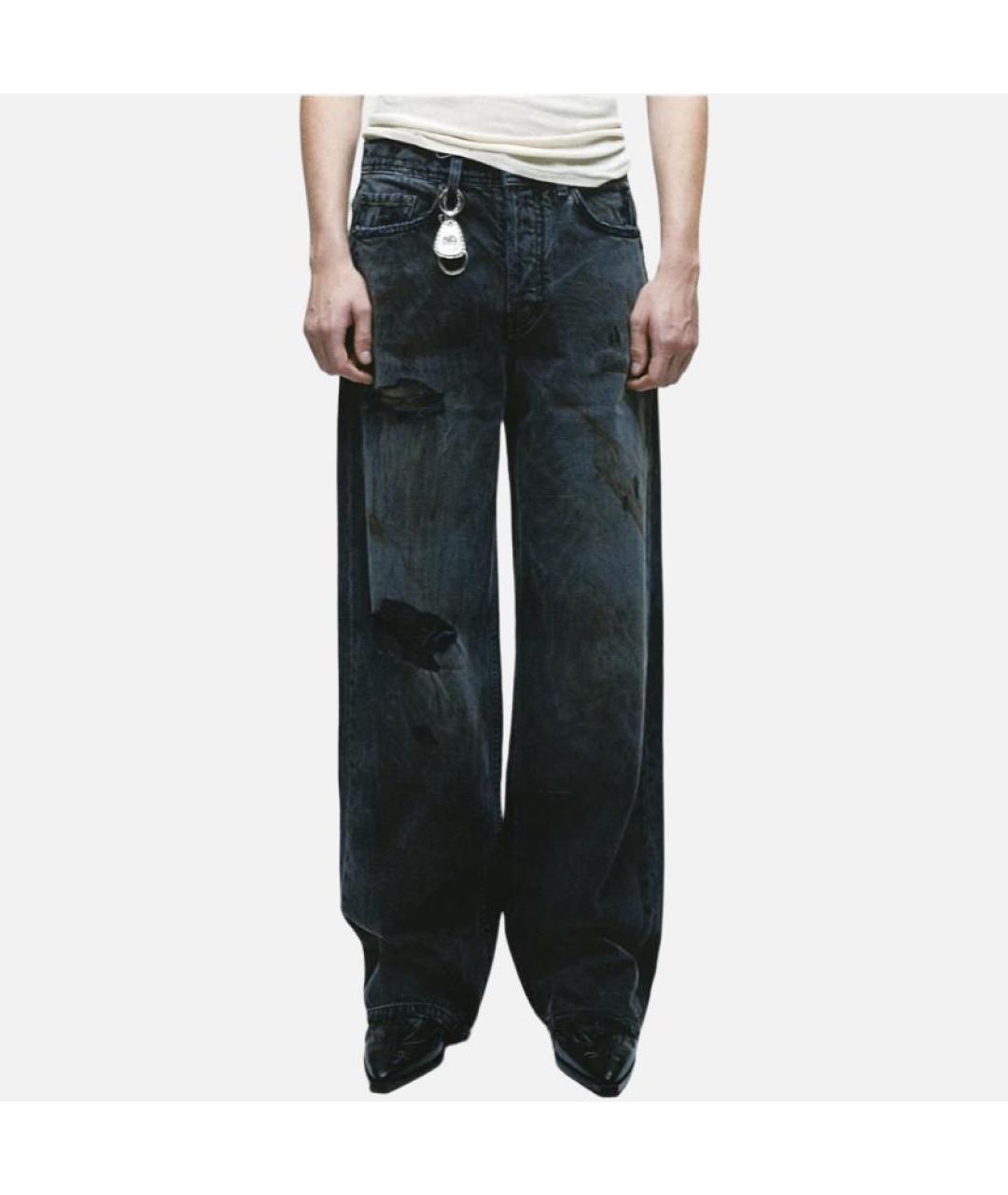 Enfants Riches Déprimés Черные прямые джинсы, фото 3