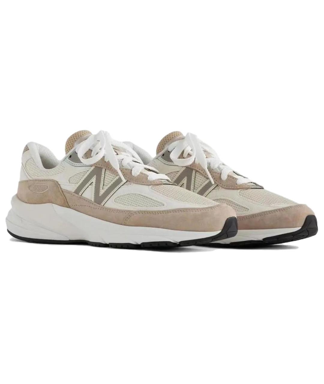 NEW BALANCE Бежевые низкие кроссовки / кеды, фото 3