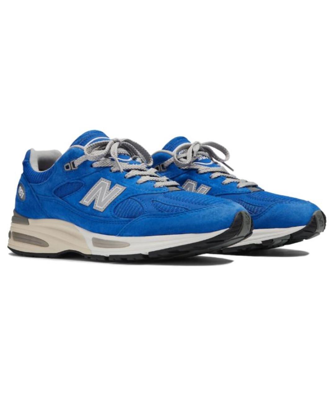 NEW BALANCE Синие низкие кроссовки / кеды, фото 3