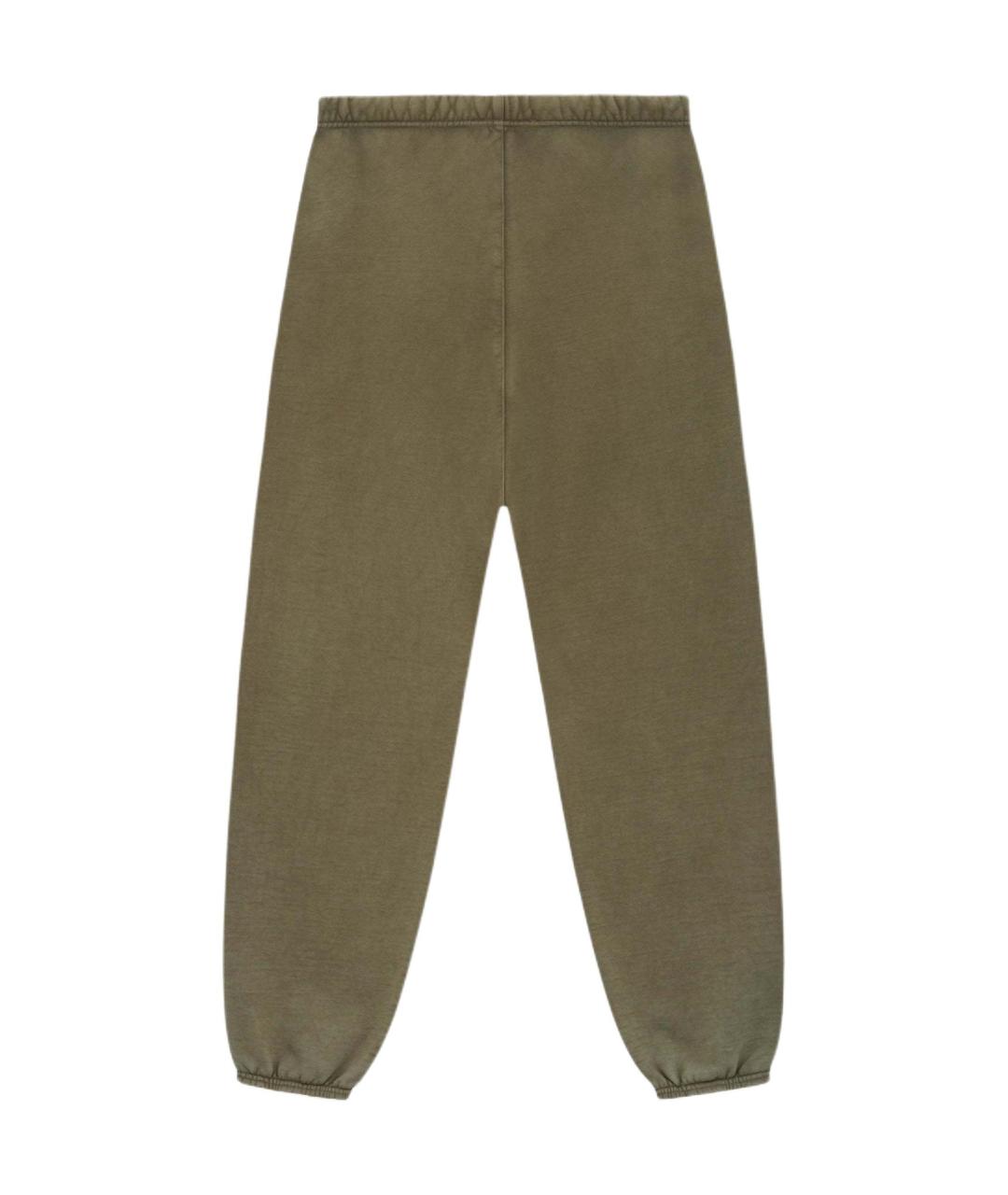 FEAR OF GOD ESSENTIALS Зеленые повседневные брюки, фото 2