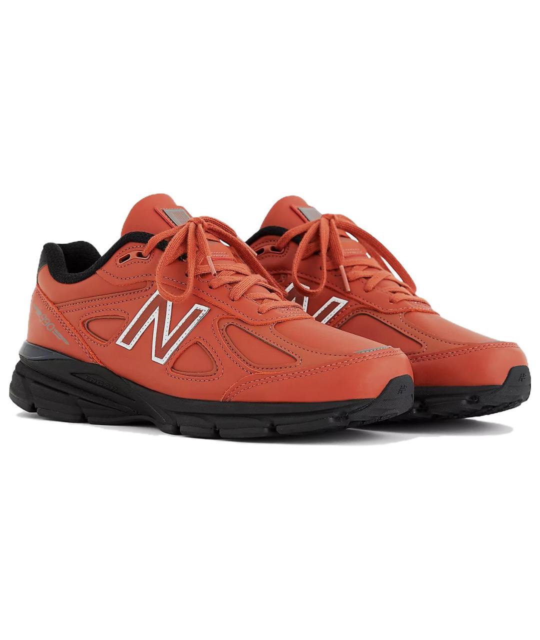 NEW BALANCE Оранжевое низкие кроссовки / кеды, фото 3