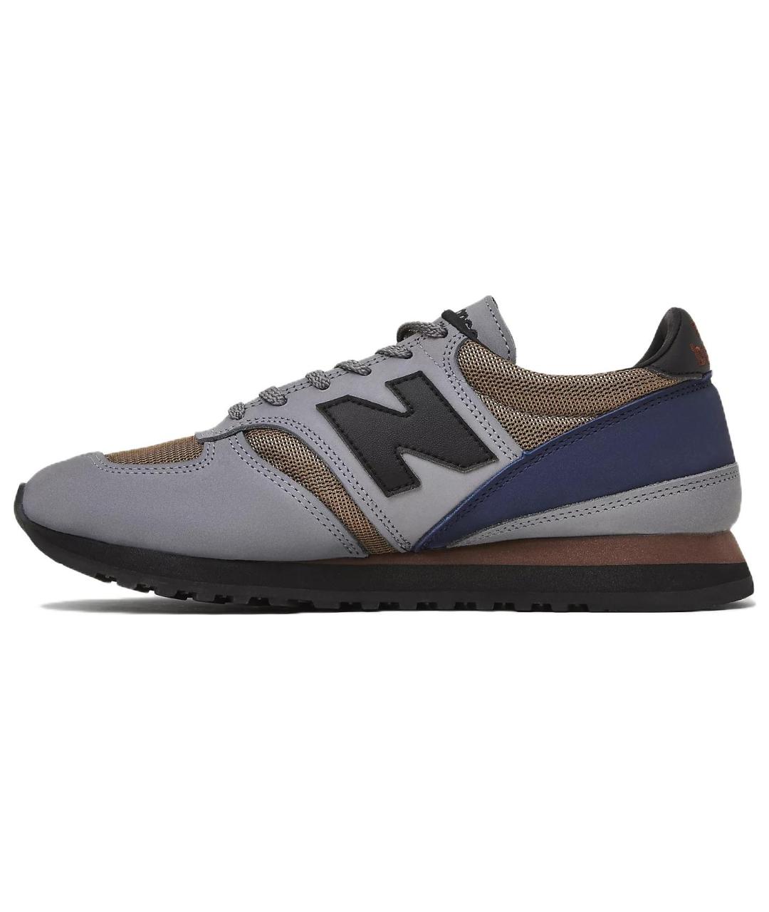 NEW BALANCE Серые низкие кроссовки / кеды, фото 2