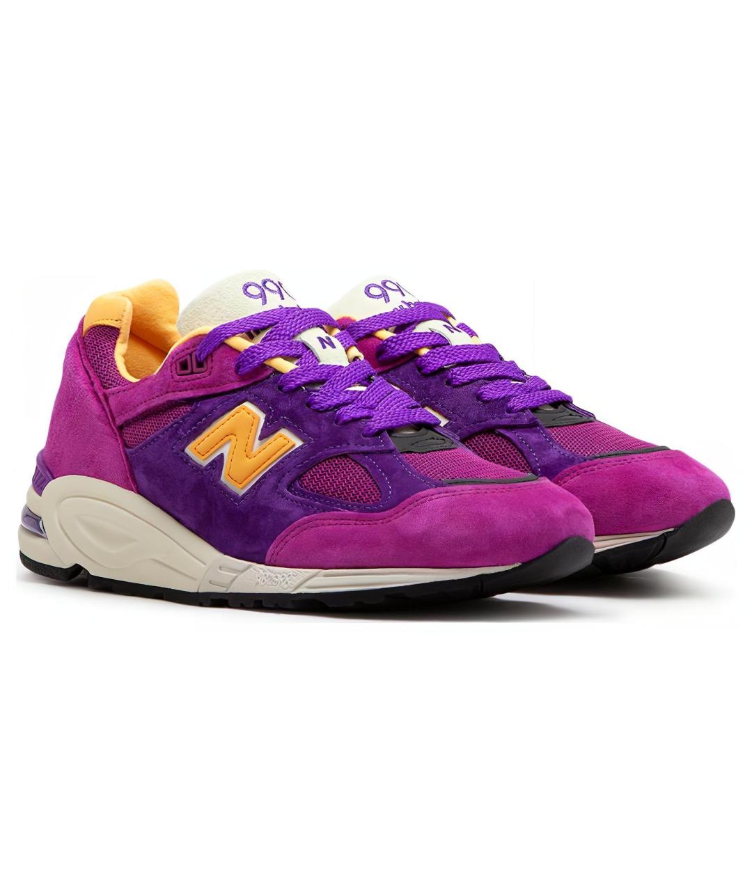 NEW BALANCE Фиолетовые кроссовки, фото 3
