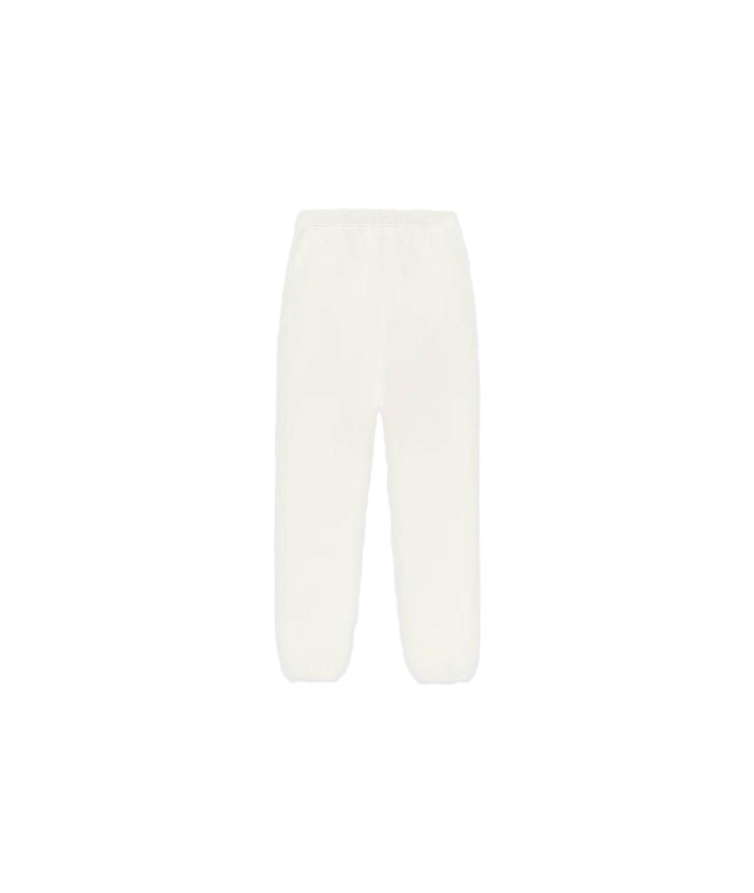 FEAR OF GOD ESSENTIALS Белые хлопковые повседневные брюки, фото 2